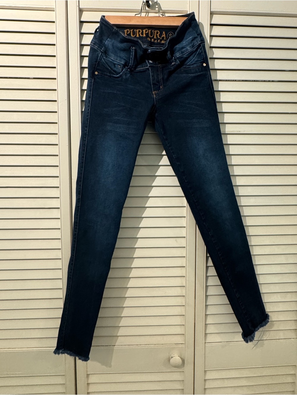 Purpura Dark Indigo Skinny Jeans for Women